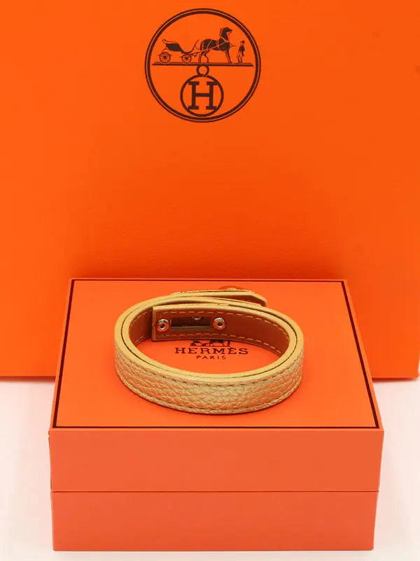 اسوارة هيرمز جلد ماستر لوقو اسواره HERMES