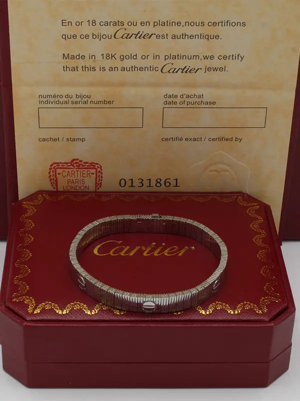 اساور كارتير الجديده ستنلس ستيل لوقو اسواره CARTIER