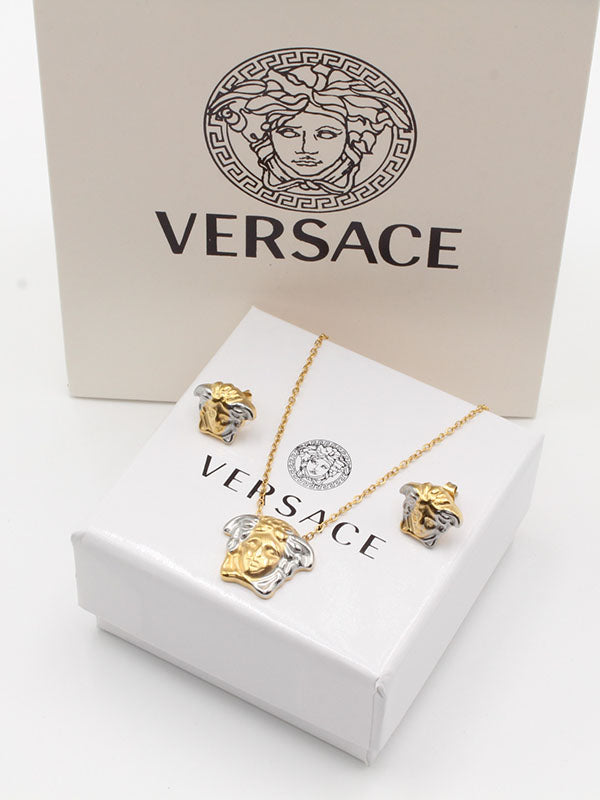 طقم فيرساتشي فيس اطقم versace ذهبي