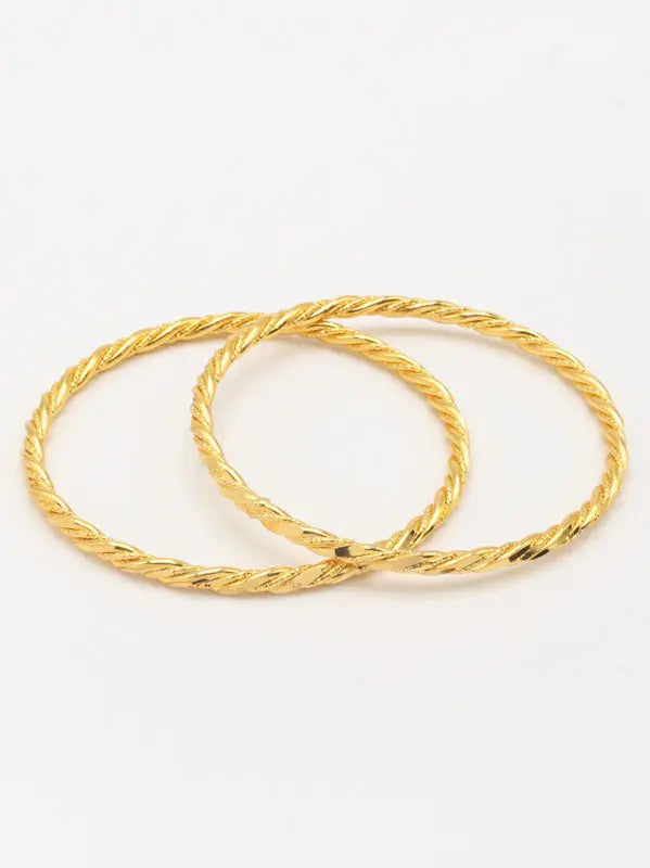 اساور غوايش ذهبيه 2 قطع اسواره new