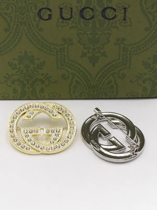 بروش قوتشي كرستال بروش gucci