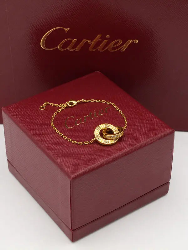 اسواره كارتير بيق سيركلز لوقو اسواره CARTIER ذهبي