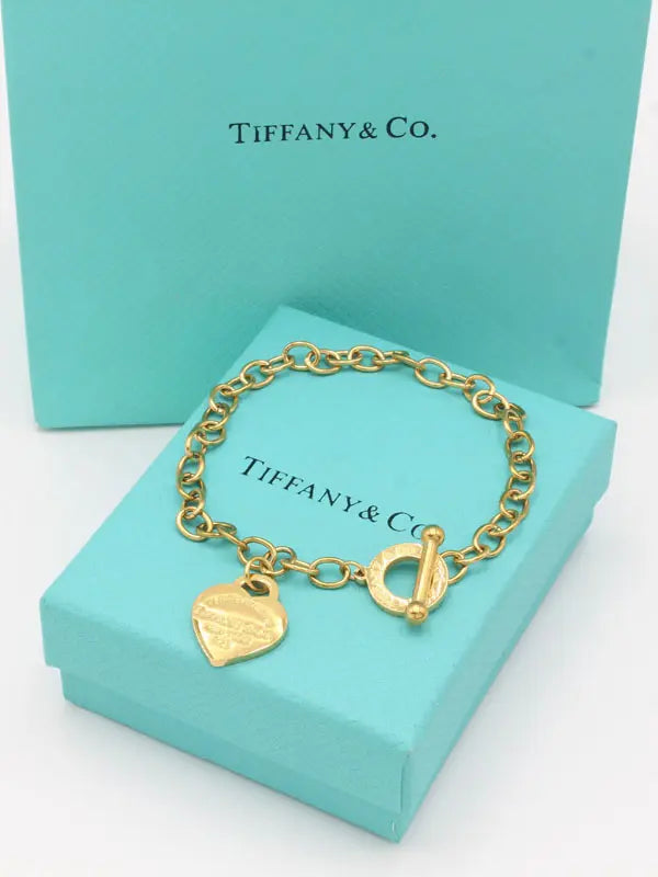 اسوارة تيفاني ميتال هارت لوك اسواره tiffany