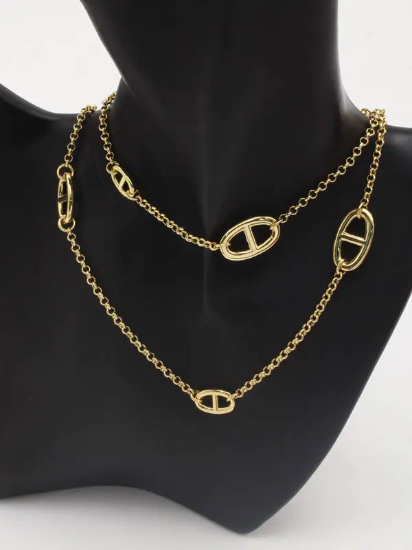 سلسال هيرمز طويل الجديد ماستر 690 سلسال HERMES ذهبي