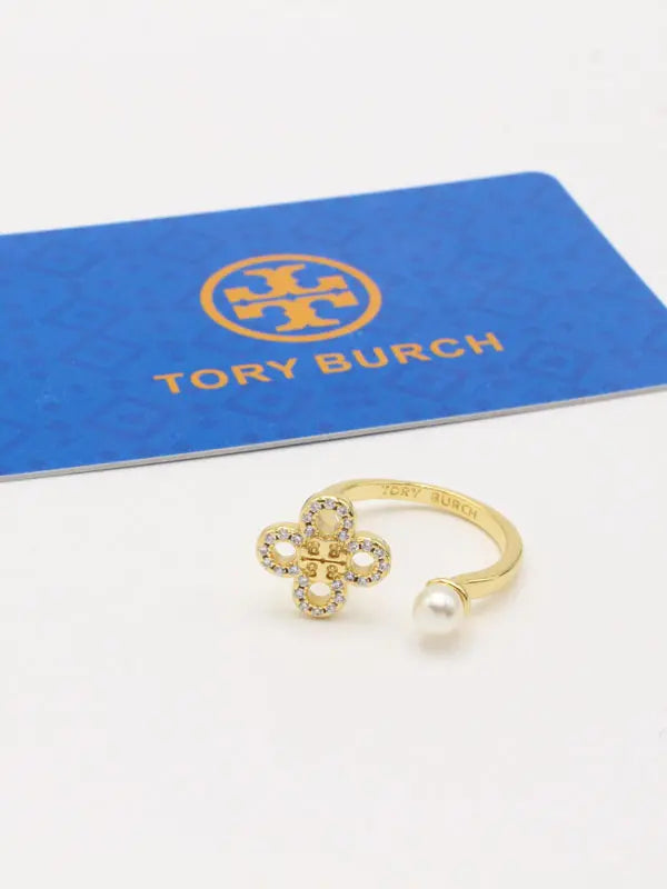 خاتم توري بورش زركون ولولو ماستر خواتم tory burch
