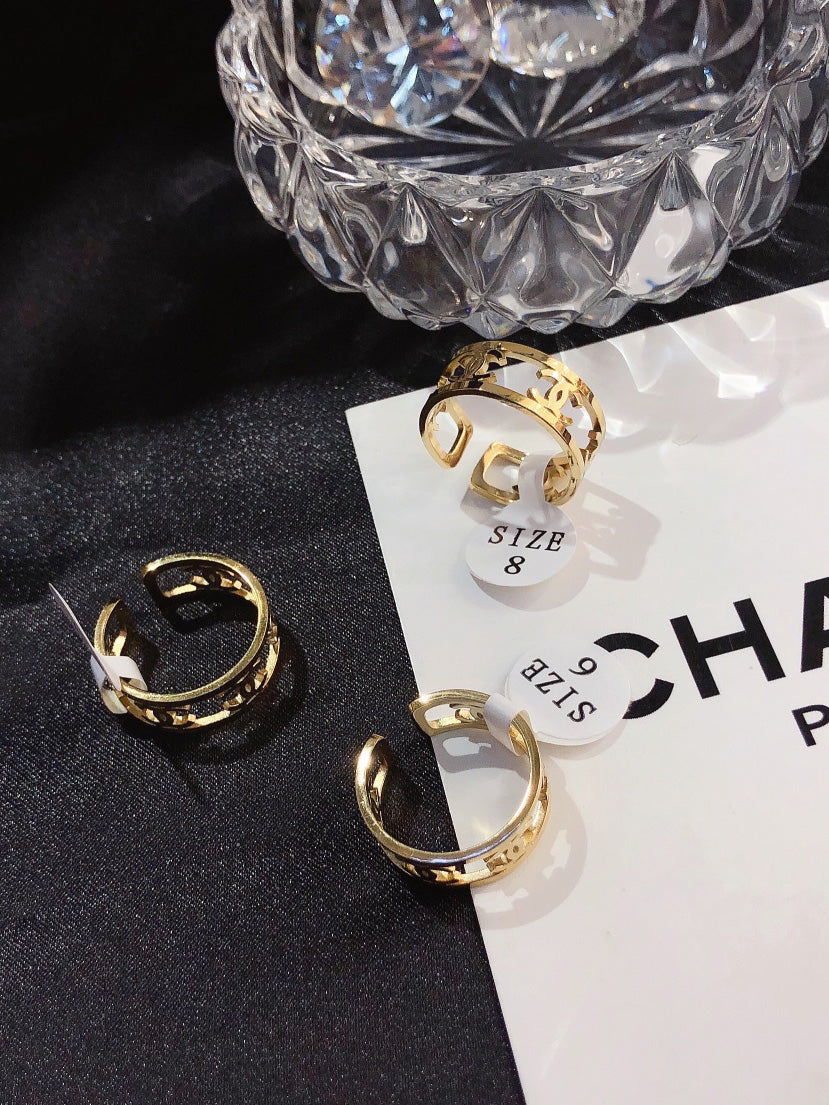 خاتم شانيل دبله خواتم chanel