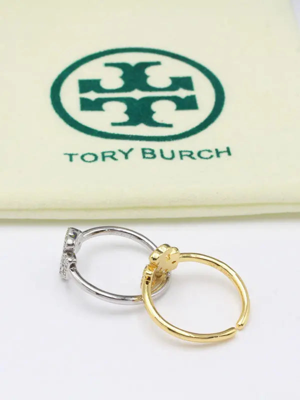 خاتم توري بورش زركون ماستر ناعم خواتم tory burch