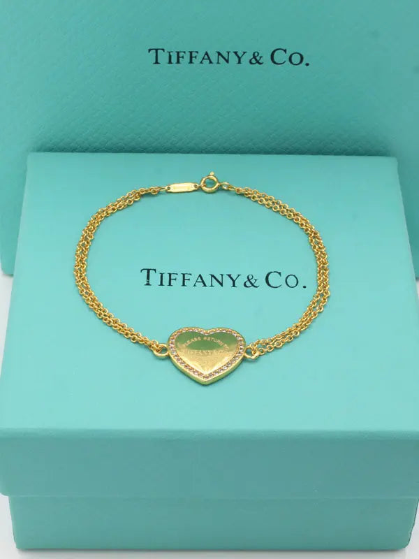 اسواره تيفاني هارت ماستر 875 اسواره tiffany ذهبي