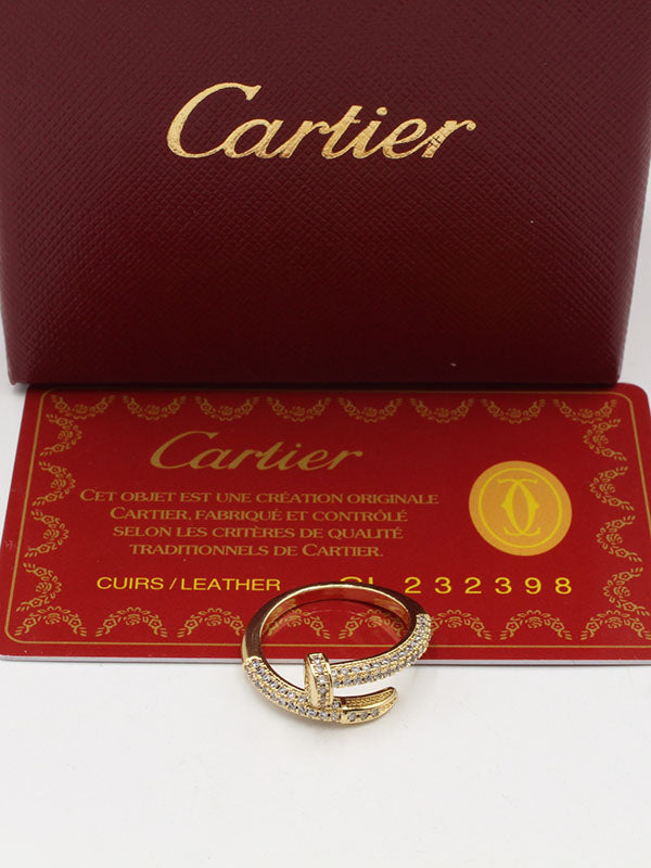 خاتم كارتير مسمار زركون ناعم خواتم CARTIER