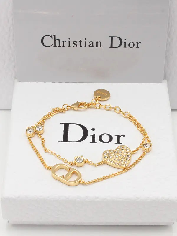 اساور ديور هارت كريستال لوقو اسواره dior