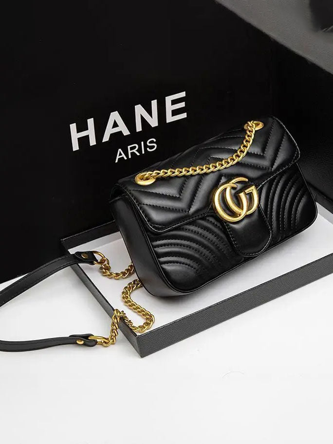 شنطة قوتشي مستوحاه اسود صغيره شنط وحقائب gucci