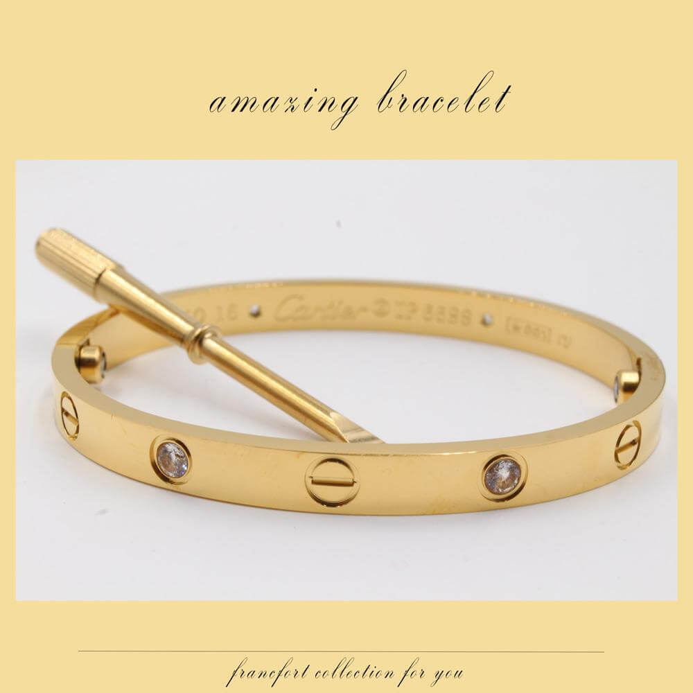 اسواره كارتير بمفك زركون ستنلس ستيل 19 اسواره CARTIER