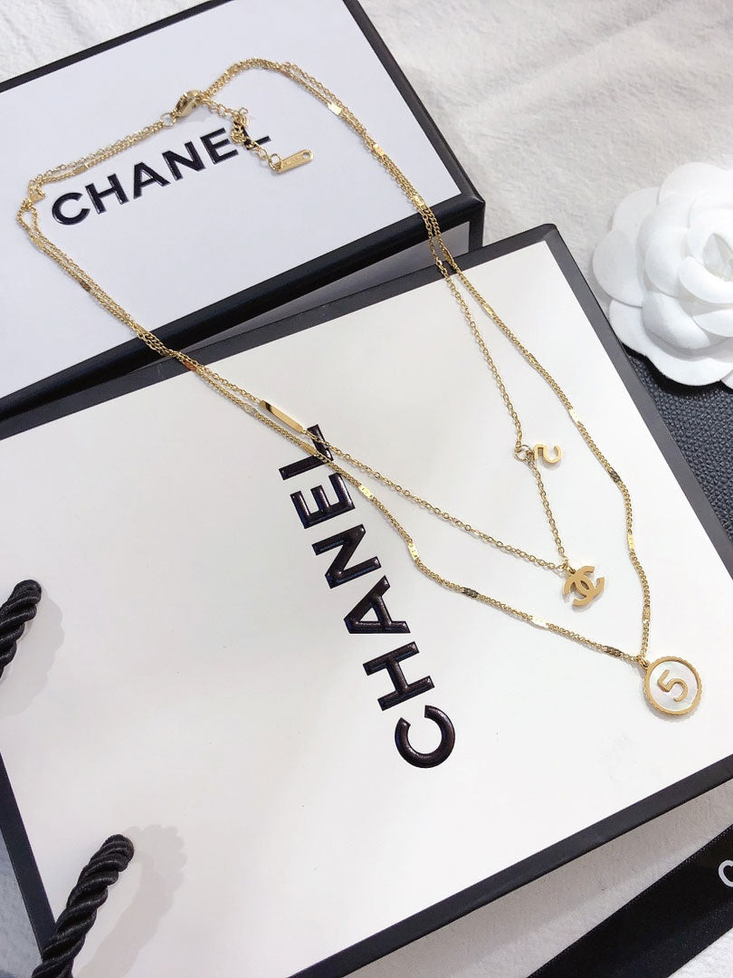 سلسال شانيل دبل لاينز سلسال chanel