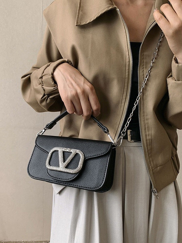 حقيبة فالنتينو لوقو فضيه محافظ VALENTINO