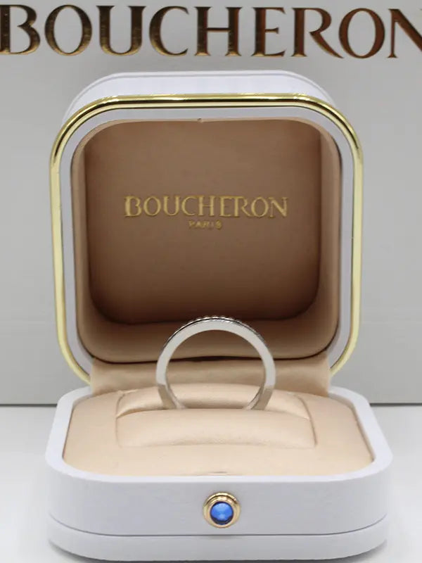 خاتم بوشرون زركون الجديد slim خواتم bucheron