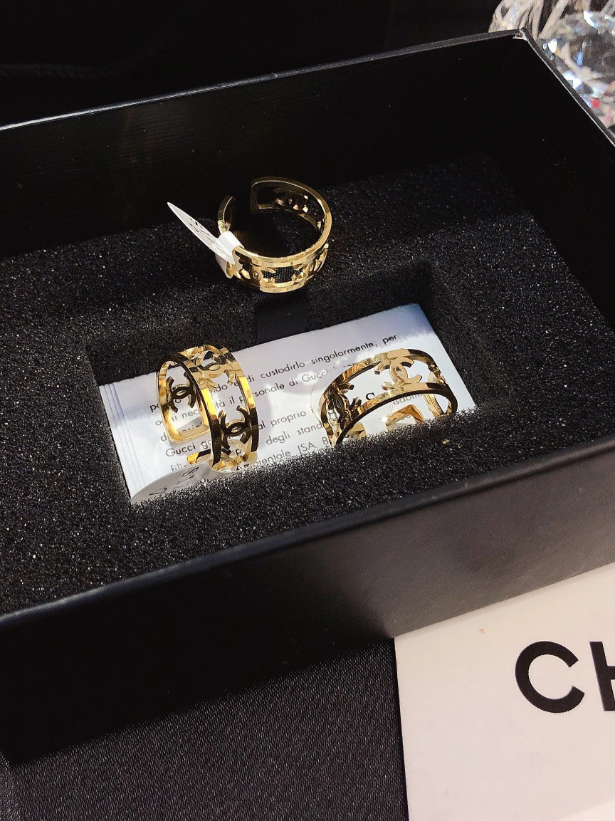 خاتم شانيل دبله خواتم chanel