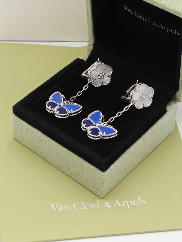 حلق فان كليف فينتاج الامبرا وسط الماستر حلق van cleef