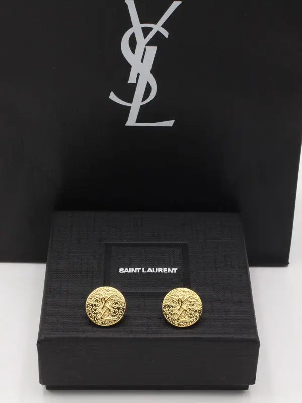 حلق ايف سان لوران ماستر 692 حلق ysl ذهبي