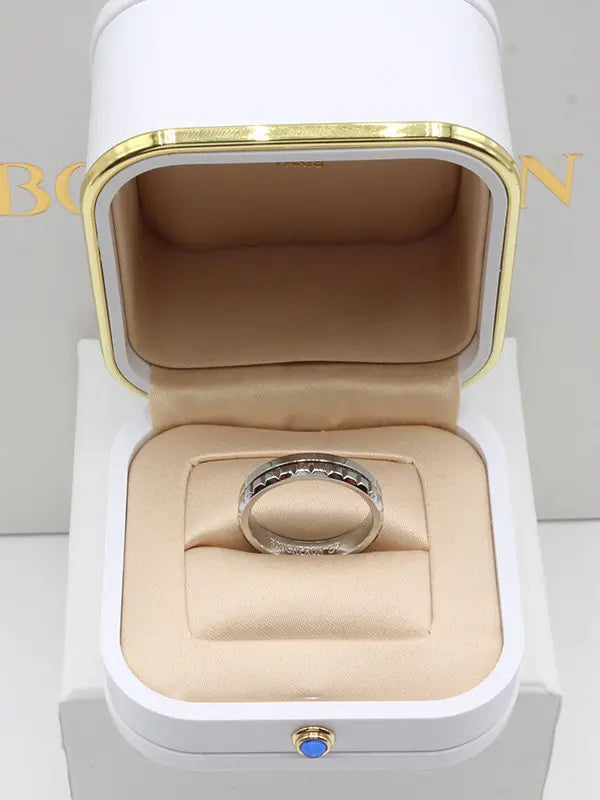 خاتم بوشرون فلات نيو شيب خواتم bucheron