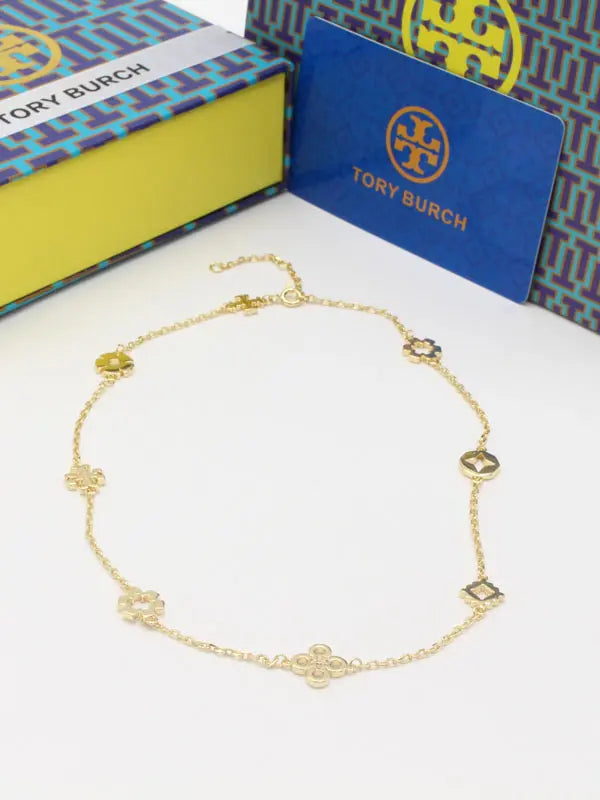 سلسال توري بورش الجديد 695 سلسال tory burch ذهبي