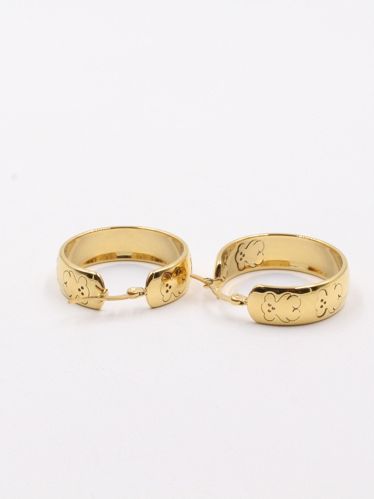 حلق توس دائري كبير حلق دبدوب