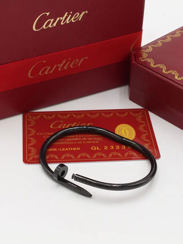 اساور كارتير رجالي بلاك لوقو اسواره CARTIER
