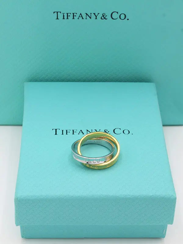 خاتم تيفاني ماستر دبلتين مشبوكة خواتم tiffany