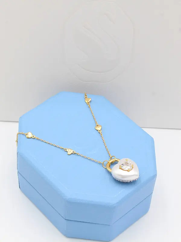 سلسال سواروفسكي ايديليا قلب ماستر سلسال Swarovski