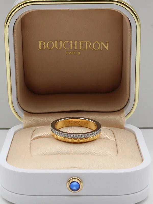 خاتم بوشرون زركون نيو شيب slim خواتم bucheron
