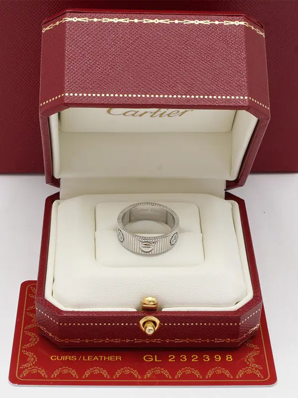 خاتم كارتير الجديد زركون لوقو خواتم CARTIER فضي 8