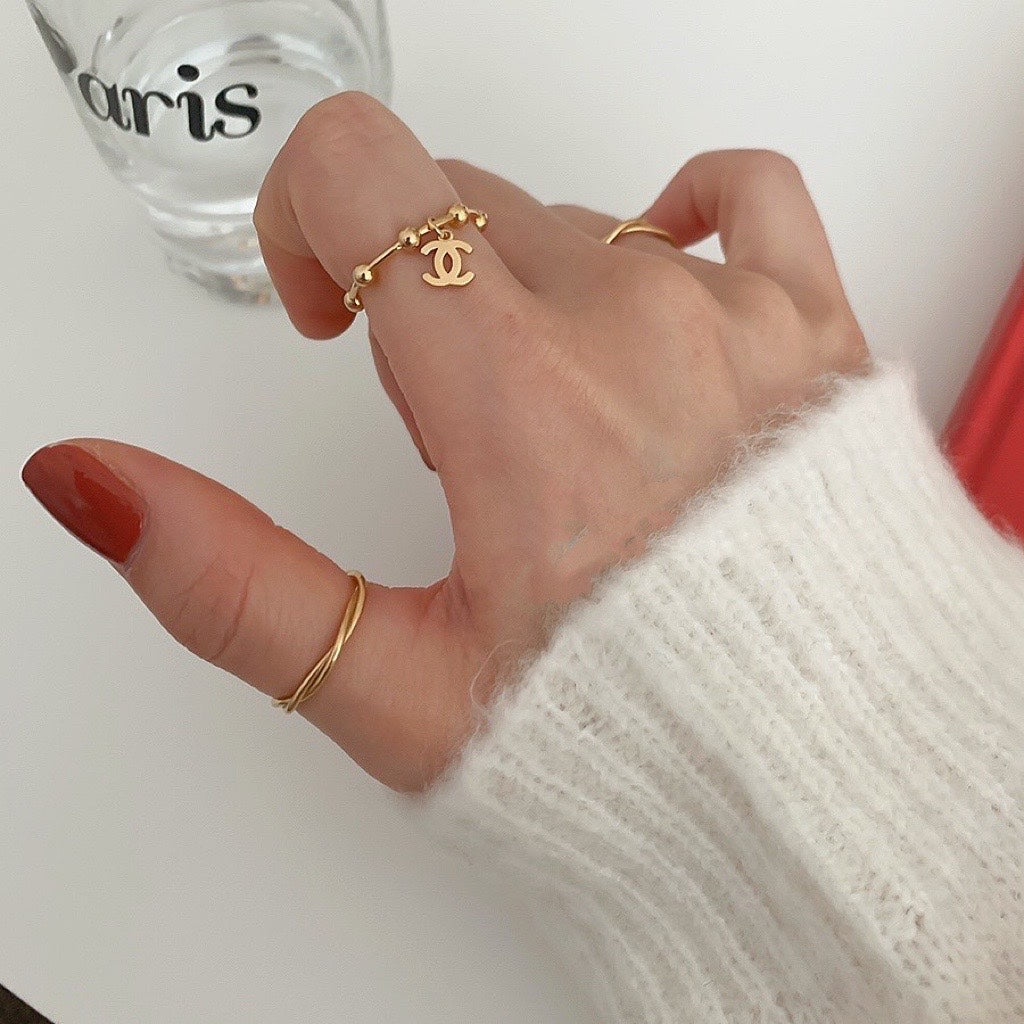 خاتم شانيل ناعم خواتم chanel