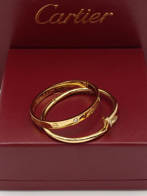 اسوارة كارتير مسمار مع اسواره لوف زركون اسواره CARTIER