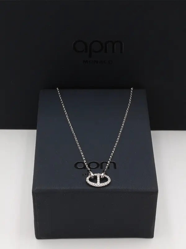 سلسال اي بي ام ناعم زركون لوقو APM سلسال APM