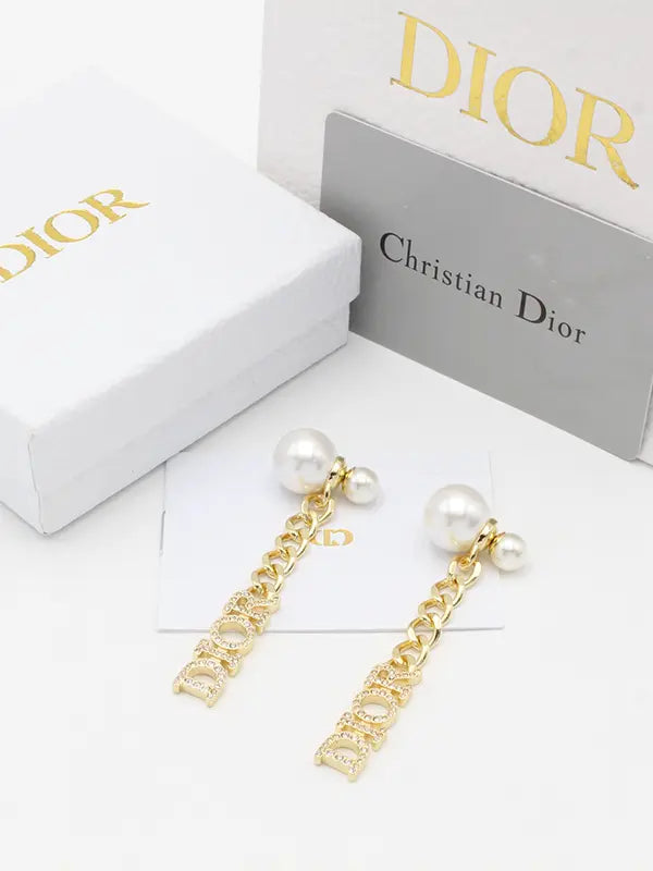 حلق ديور طويل 590 حلق dior