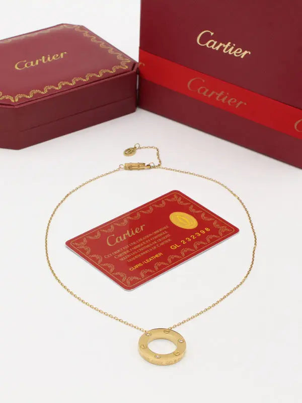 سلسال كارتير سيركل نيو لوك لوقو سلسال CARTIER