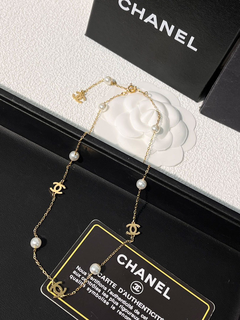 سلسال شانيل تشوكر طويل سلسال chanel