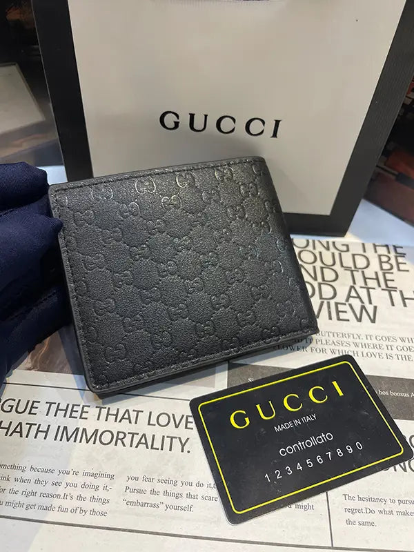 بوك قوتشي اسود 182321 محافظ gucci bags