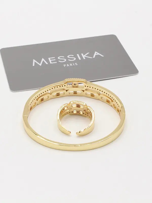 اسواره وخاتم ميسيكا زركون 786 اسواره messika