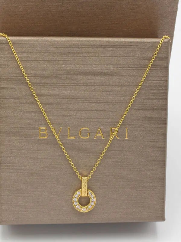 سلسال بولغاري ماستر 711 سلسال bvlgari ذهبي