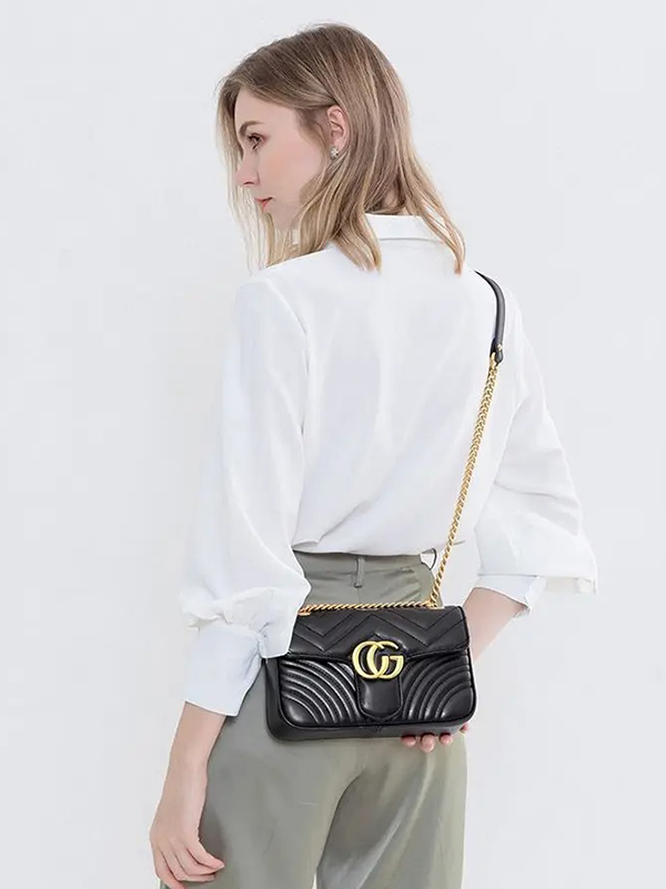 شنطة قوتشي مستوحاه اسود صغيره شنط وحقائب gucci اسود