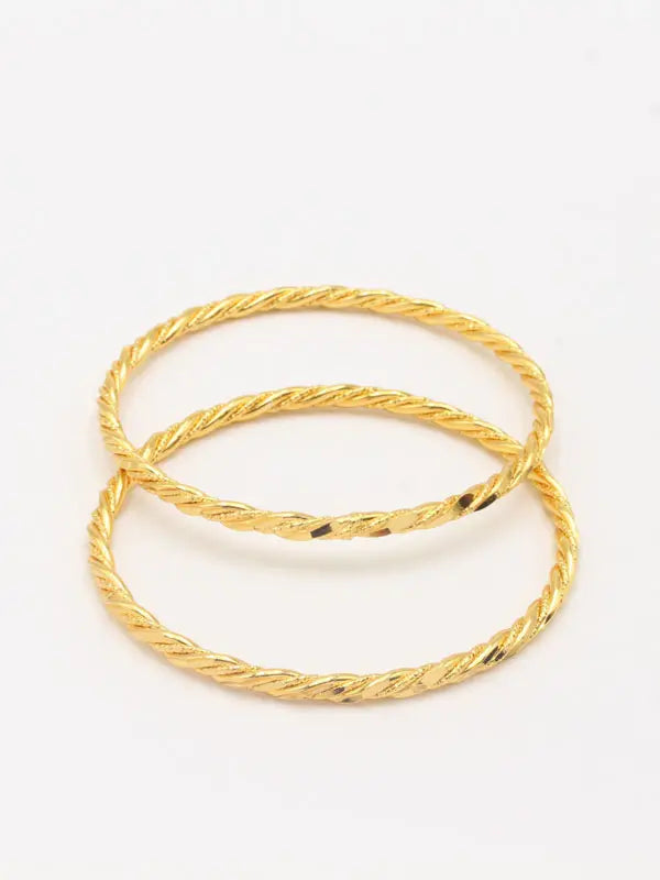 اساور غوايش ذهبيه 2 قطع اسواره new