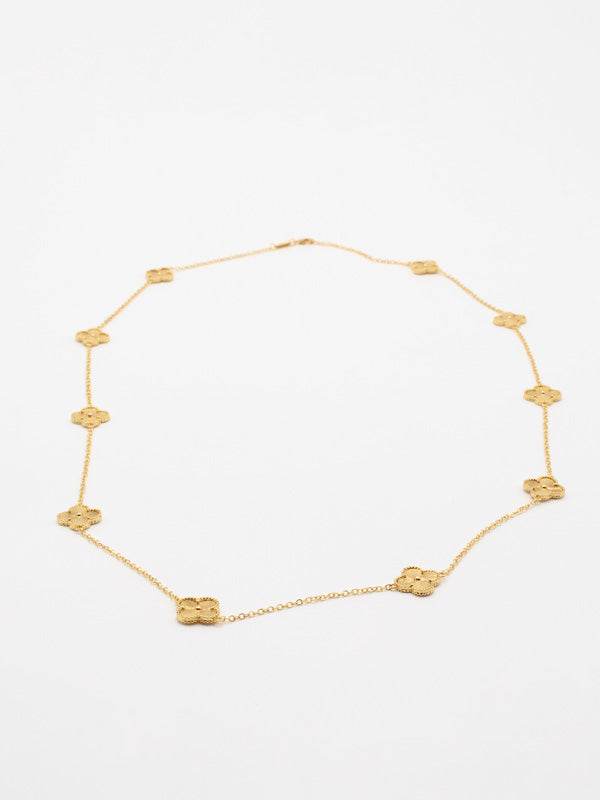 سلسال فان كليف طويل وذ لوقو سلسال van cleef