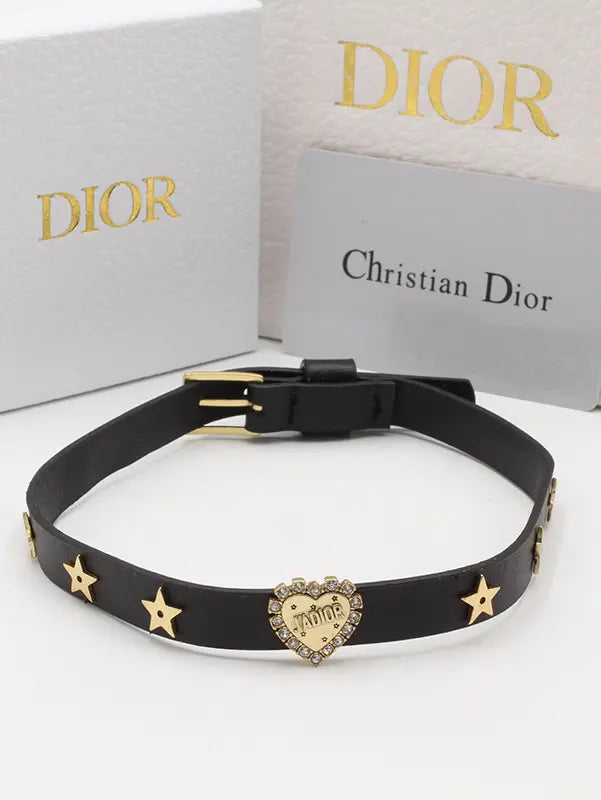 اساور جادور ديور جلد عنابي اسواره dior