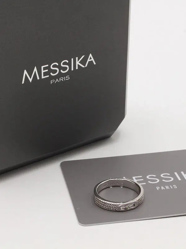 خاتم ميسيكا بالزركون slim خواتم messika