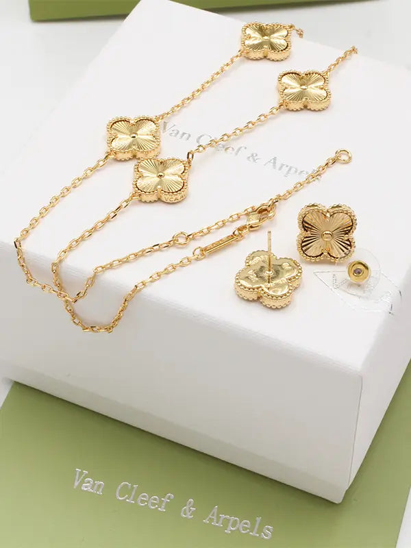 طقم فان كليف 5 وردات 02517 اطقم van cleef