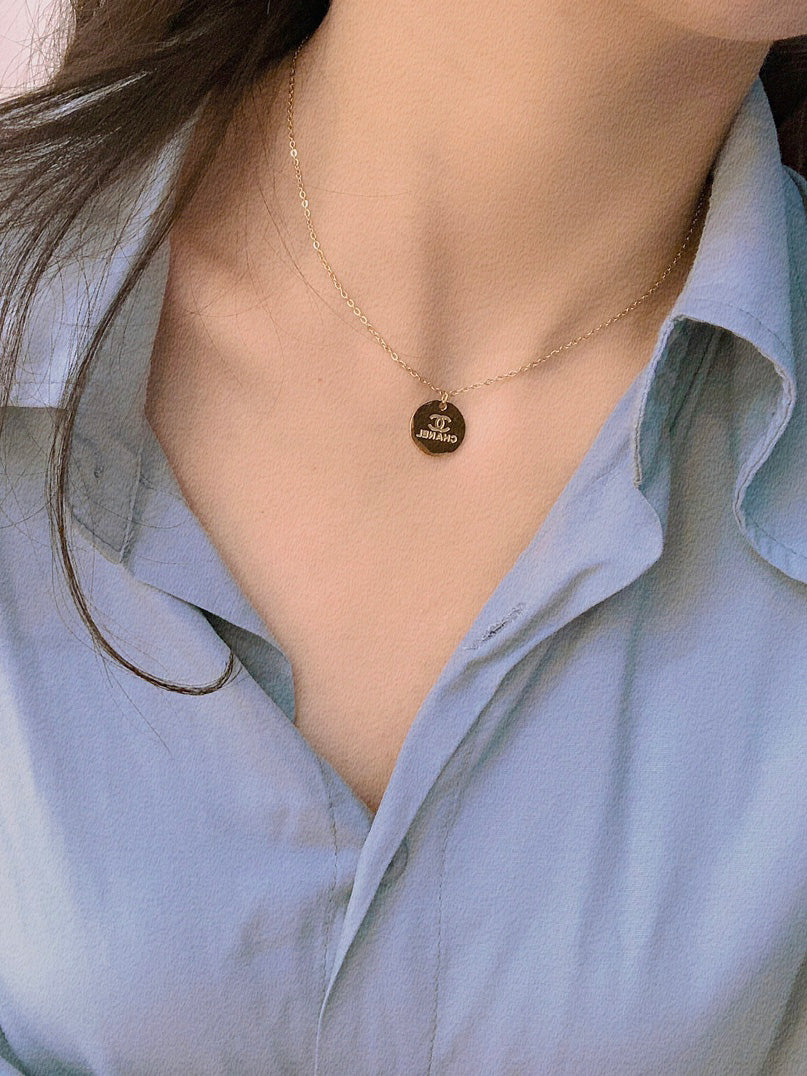 سلسال شانيل سيركل لوقو سلسال chanel