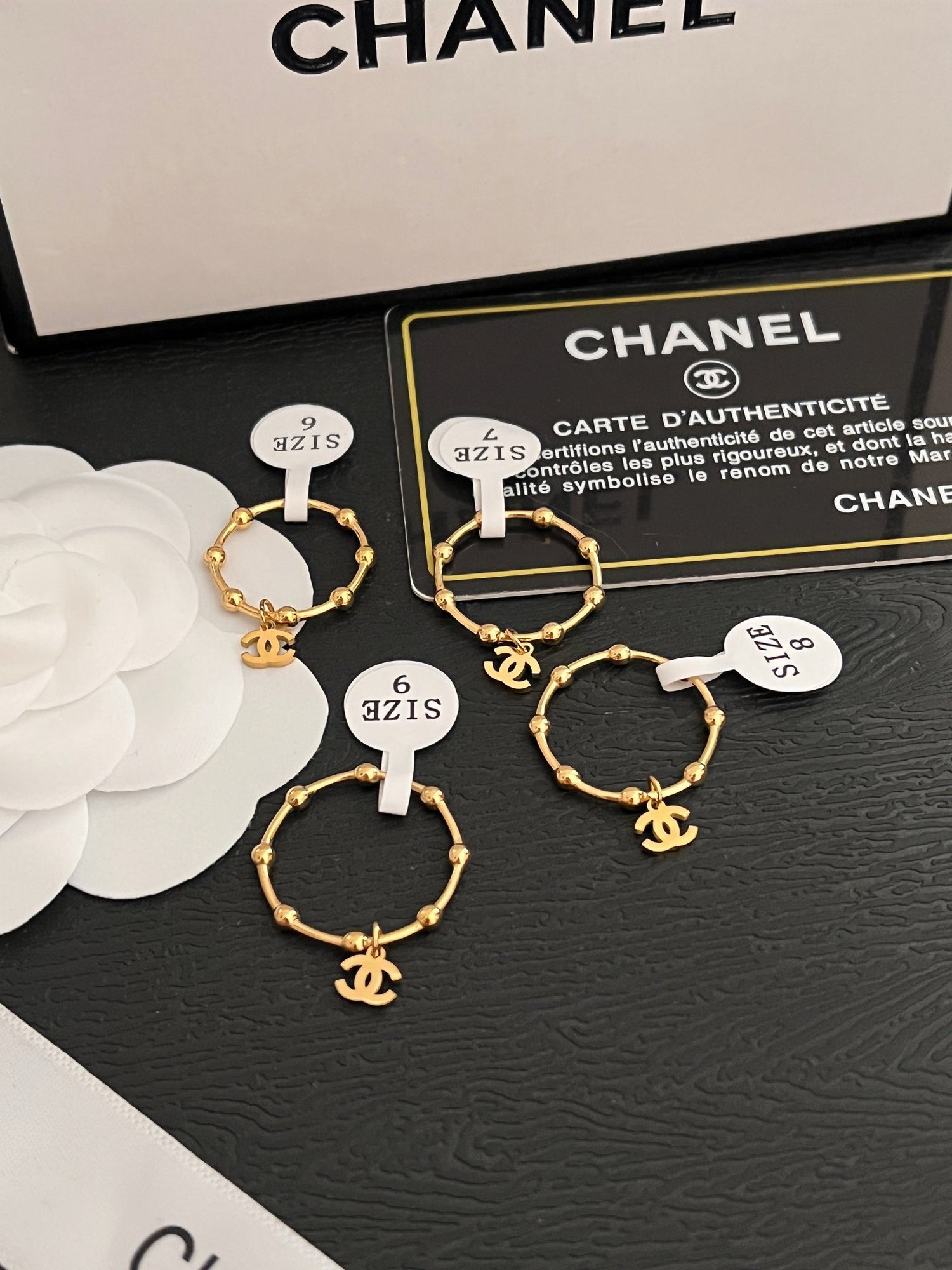 خاتم شانيل ناعم خواتم chanel