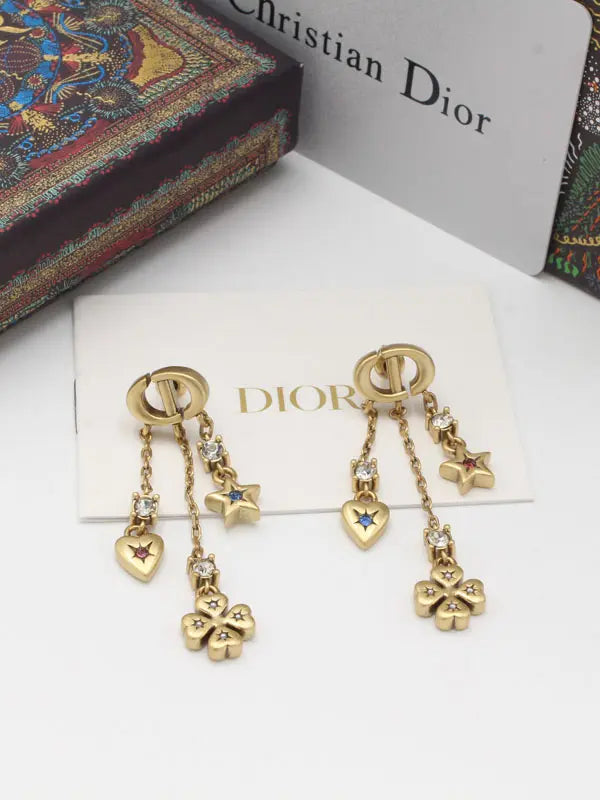 حلق ديور انتيك طويل 652 حلق dior