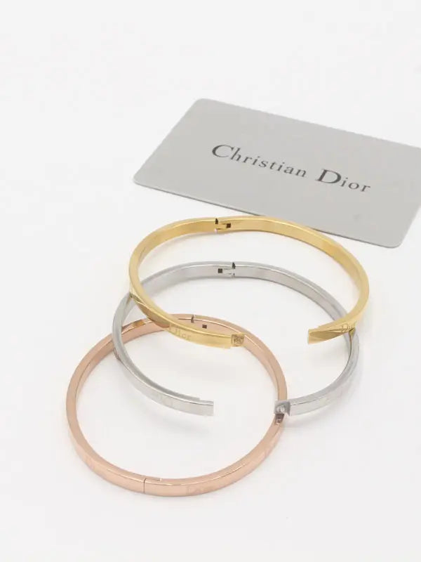 اساور ديور ثلاثيه slim اسواره dior