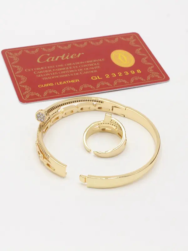 اساور وخاتم كارتير زركون 785 اسواره CARTIER